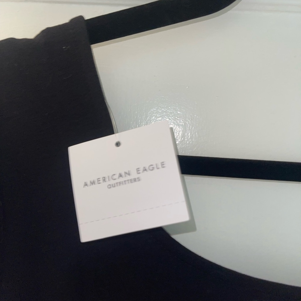 AE Knit Square Neck Drop Waist Mini Dress - Picture 5 of 5